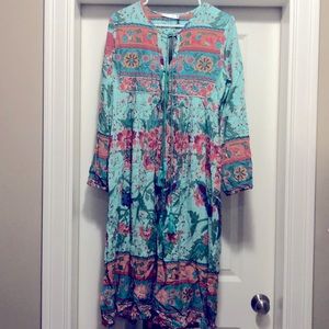 Long sleeve Amazon Dress.  R. Vivimos NWT